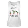 Damen Crazy Plant Lady Garden Mama Plant Lady Plants Lover Tank Top