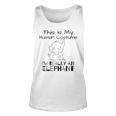 This Is My Echthaar Kostüm Ich Bin Wirklich Ein Elefant Tank Top