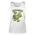 Kinder Vierter Geburtstag Geschenk Dinosaurier 4 Jahre Tank Top