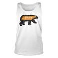 Mens Papa Bear Tennessee State Flag Vintage Dad Unisex Tank Top