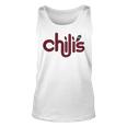 Mike Golic Jr Wearing ChilisUnisex Tank Top