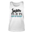 Swim Dad Swimming Diving Camo Western Fathers Day Unisex Tank Top