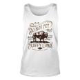 Vintage Do Not Pet The Fluffy Cows American Bison Unisex Tank Top