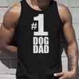1 Dog Dad Funny Dog Lover Gift Best Dog Dad Gift For Mens Unisex Tank Top Gifts for Him
