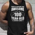 100 Geburtstag Tolles Geschenk Für Ihre 100 Jahre Alte Oma Tank Top Geschenke für Ihn