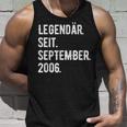 17 Geburtstag Geschenk 17 Jahre Legendär Seit September 200 Tank Top Geschenke für Ihn