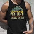 18 Year Old Vintage 2005 Limited Edition 18Th Birthday Tank Top Gifts for Him