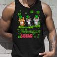 Shenanigan Squad St Patricks Day Leprechaun Cat Lover Gifts  Unisex Tank Top