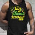 Big Bead Energy Carnival Funny Vintage Mardi Gras  Unisex Tank Top