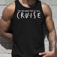 The One Where They Go On A Cruise-Family Cruise Vacation  Unisex Tank Top