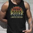 21 Year Old Gifts Vintage 2002 Limited Edition 21St Birthday V3 Unisex Tank Top Gifts for Him
