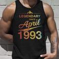 30 Geburtstag 30 Jahre Alt Legendär Seit April 1993 V4 Tank Top Geschenke für Ihn