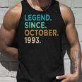 30 Years Old Gifts Legend Since October 1993 30Th Birthday Unisex Tank Top Gifts for Him