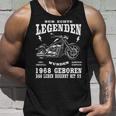 55. Geburtstag Herren Biker Unisex TankTop, Chopper 1968 Motorrad V2 Geschenke für Ihn