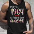59Th Birthday Gifts For Women Floral Made In 1964 Birthday Unisex Tank Top Gifts for Him