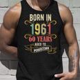 60 Geburtstag Männer 60 All Legends Are Born In März 1961 Tank Top Geschenke für Ihn