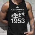 70 Geburtstag 70 Jahre Alt Legendär Seit März 1953 V3 Tank Top Geschenke für Ihn