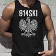 814 Area Code Erie Pennsylvania 814Ski Polish Pride Unisex Tank Top Gifts for Him