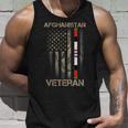 Afghanistan Veteran American Us Flag Proud Army Military Unisex Tank Top Gifts for Him
