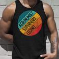 Agronom Superheld Legende Retro-Stil Unisex TankTop, Agrar-Fan Vintage Look Geschenke für Ihn