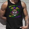 Aint No Party Like Mardi Gras Skeleton Skull New Orleans Unisex Tank Top Gifts for Him