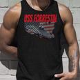 Aircraft Carrier Uss Forrestal Cv-59 For Grandpa Dad Son Unisex Tank Top Gifts for Him