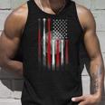 American Flag Vintage Baseball Flag Dad Mom Tee Unisex Tank Top Gifts for Him