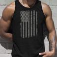 American Flag Vintage Patriotic Distressed American Flag Unisex Tank Top Gifts for Him
