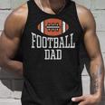 American Football Dad Vintage Game Day Sports Lover Fan Dad Unisex Tank Top Gifts for Him