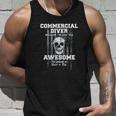 American Funny Commercial Diver Usa Diving Men Women Tank Top Graphic Print Unisex Gifts for Him