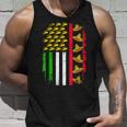 American Mexican Flag With Sombrero And Taco Cinco De Mayo Unisex Tank Top Gifts for Him