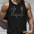 Archery Bow Hunting I Heartbeat Arrow Target Hunter Archer Men Women Tank Top Graphic Print Unisex Gifts for Him