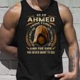 As An Ahmed I Have 3 Sides Ninja Custom Name Birthday Gift Unisex Tank Top Gifts for Him
