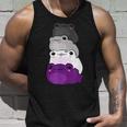 Asexual Flag Color Frog Subtle Queer Pride Lgbtq Aesthetic Unisex Tank Top Gifts for Him