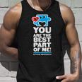 Autism Awareness Mens Dad Blue Puzzle Piece Best Fun Unisex Tank Top Gifts for Him