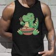 Baby Trex Eating Ramen Noodles Unisex Tank Top Gifts for Him