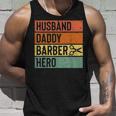 Barber Dad Husband Daddy Hero Fathers Day Gift V2 Unisex Tank Top Gifts for Him