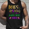 Beads And Bling Its A Mardi Gras Thing Carnival Mardi Gras Unisex Tank Top Gifts for Him