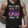 Beads And Bling Its A Mardi Gras Thing Funny Beads Bling Unisex Tank Top Gifts for Him