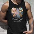 Bears Balloons Dad Can Bearly Wait Gender Reveal Unisex Tank Top Gifts for Him
