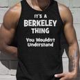 Berkeley Thing College University Alumni Funny Unisex Tank Top Gifts for Him