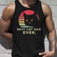 Best Cat Dad Ever Cat Enthusiast Animal Lover Father Tank Top Gifts for Him