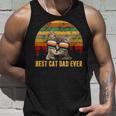 Best Cat Dad Ever Fathers Day Gifts I Love Cat Lover Unisex Tank Top Gifts for Him