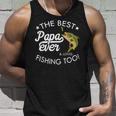 Best Dad Ever Fishing Lover Gift For Mens Unisex Tank Top Gifts for Him