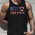 Best Dad Ever Patriotic Stars And Stripes Gift For Mens Unisex Tank Top Gifts for Him