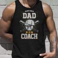 Best Dad Sports Coach Baseball Softball Ball Father Unisex Tank Top Gifts for Him