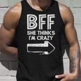 Best Friend Bff Part 1 Of 2 Funny Humorous Unisex Tank Top Gifts for Him