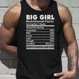 Big Girl Nutrition Facts Serving Size 1 Queen Amount Per Serving Men Women Tank Top Graphic Print Unisex Gifts for Him