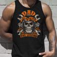 Biker Dad Grandpa The Man The Myth The Legend Motorcycle Tank Top Gifts for Him