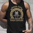 Biker Dad Motorcycle Dad Grandpa Fathers Day Tank Top Gifts for Him